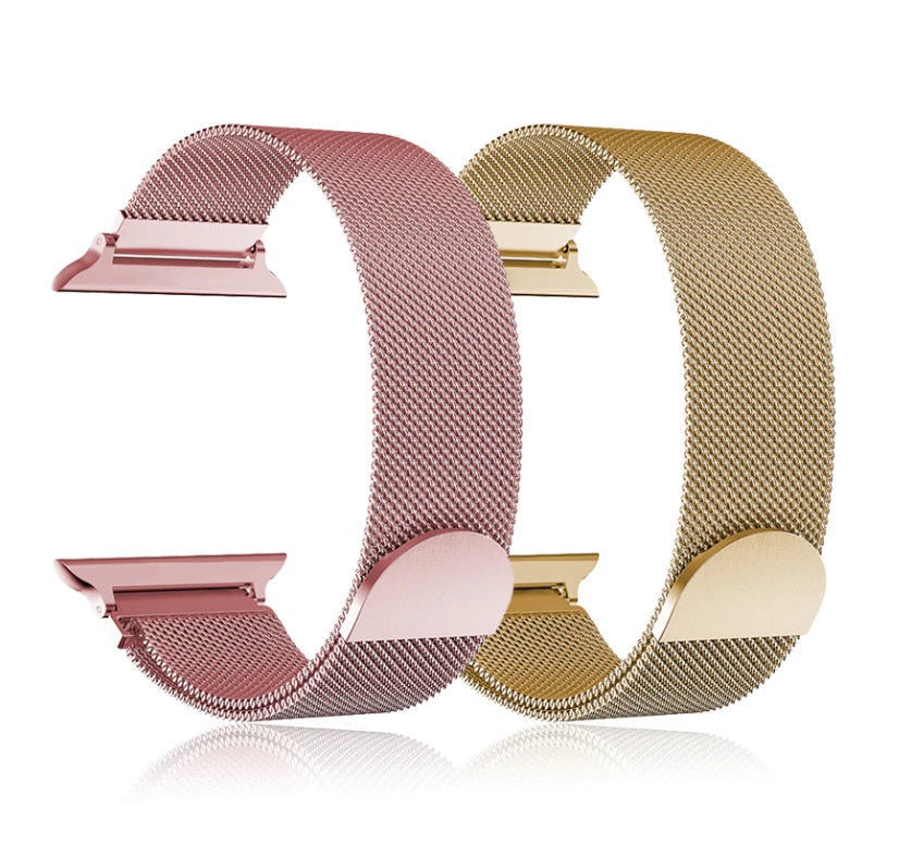 Curea metalica gold pentru apple watch 42mm 44mm a9981